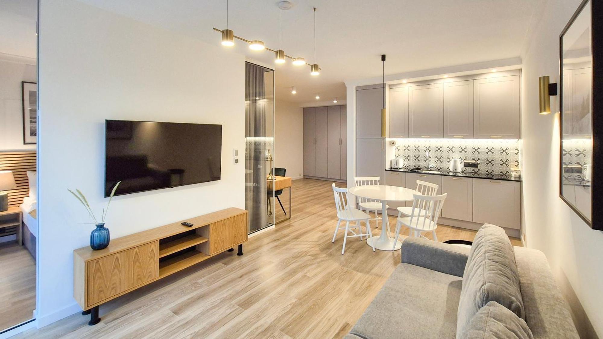 Apartment Dudek - Stylowe Apartamenty, 5 Minut Pieszo Do Morza! Rowy (Pomerania)